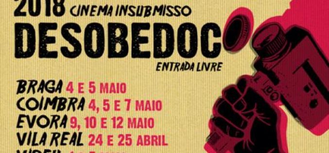 Desobedoc: Mostra do Cinema Insubmisso chega à cidade de Braga