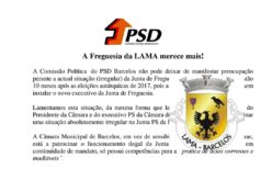 Freguesias | “A Freguesia da Lama merece mais”, clama PSD, pretendendo a marcação de eleições antecipadas
