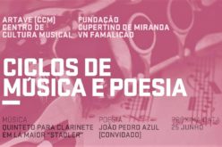 FCM | João Pedro Azul e Quarteto de Cordas Artave complementam-se no ‘Ciclo de Música e Poesia’ de maio