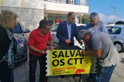 Legislativas | Bloco de Esquerda defende nas ruas de Viana do Castelo renacionalização dos CTT