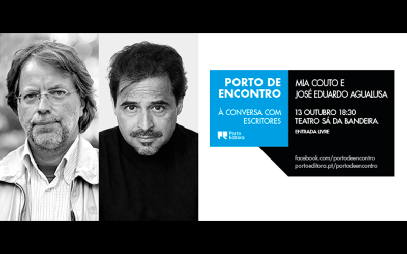 Literatura | Mia Couto e José Eduardo Agualusa encontram-se no Porto de Encontro