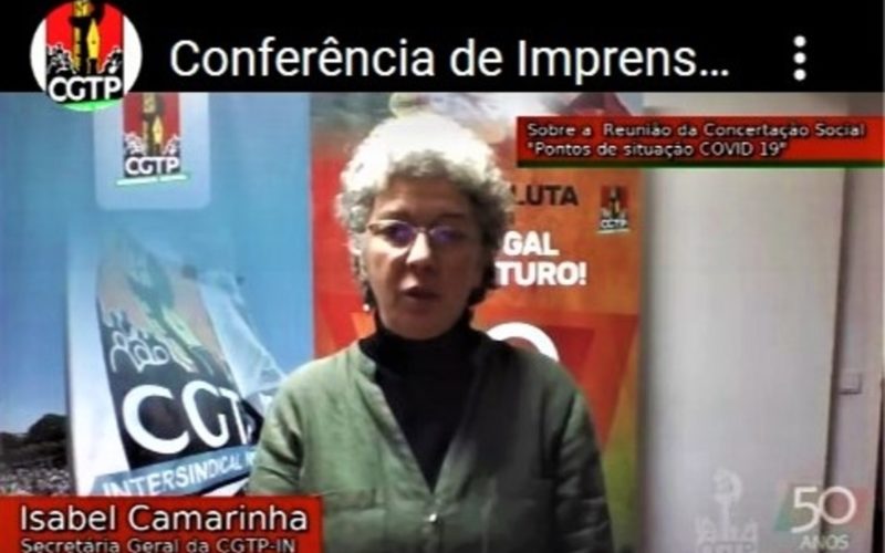 Coronavírus | Isabel Camarinha considera fundamental manutenção dos rendimentos dos trabalhadores