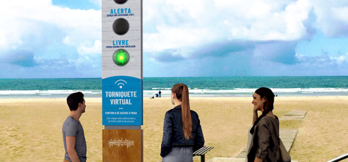 Tecnologia | Smart City Sensor produz ‘Torniquete Balnear’ para acesso seguro às praias