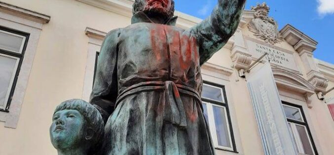 Indignação em torno da vandalização da estátua do Padre António Vieira
