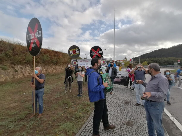 portugueses - galegos - lítio - minas - alto minho - manifestação - serra d'arga