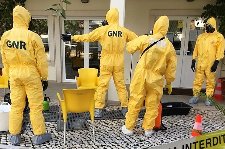 Pandemia | GNR descontaminou mais de 500 instalações em todo o país