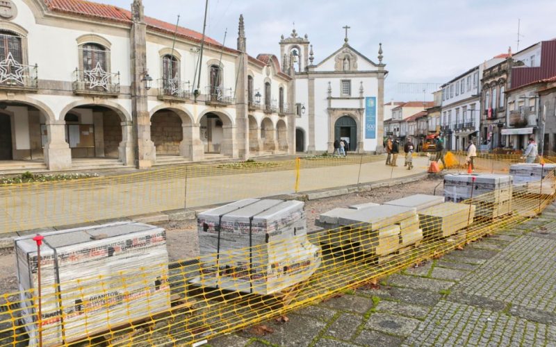 Prossegue requalificação do Centro Histórico de Caminha