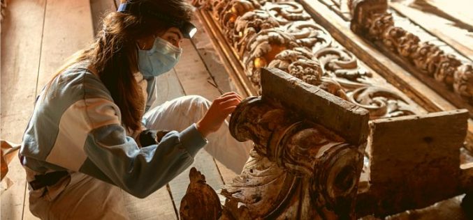 Retábulo da Senhora da Anunciação restaurado devolvido a Barcelos