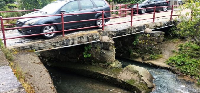 Ponte da Rua dos Galos em Braga sem condições de segurança