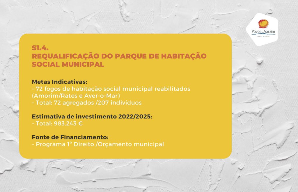 póvoa de varzim - município - habitação - estratégia local de habitação