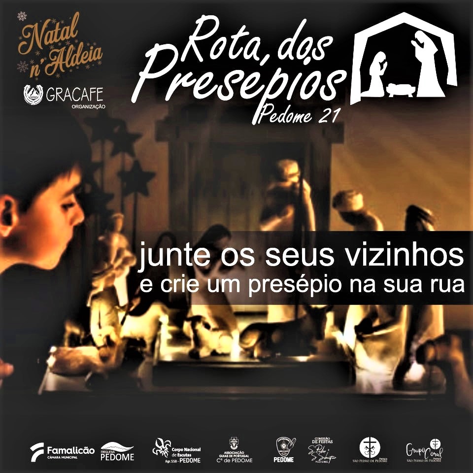 gracafe - rota dos presépios - natal - natal n' aldeia - presépio - pedome - vila nova de famalicão