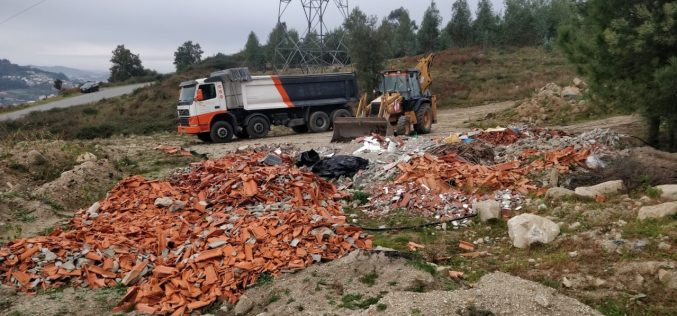 Braga recolhe 349 toneladas de resíduos sólidos em depósitos ilegais