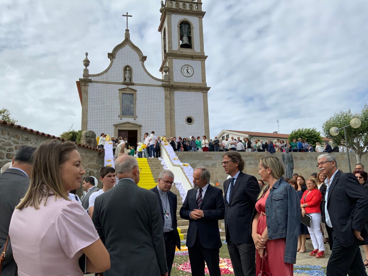 galegos s. martinho - igreja - restauro - requalificação - inauguração - município - barcelos - mário constantino