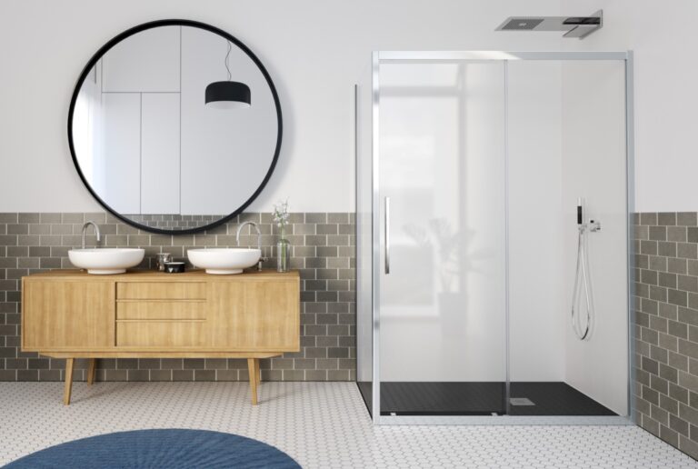 conforto - base de duche extraplana - casa de banho - quarto de banho - banheiro - chuveiro - duche - higiente - intimidade - decoração - luxo - beleza - durabilidade - habitação