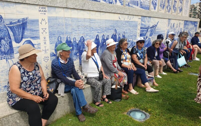 Seniores da Trofa vão à praia da Póvoa de Varzim