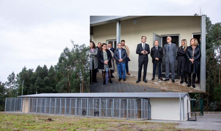 centro de recolha animal - croa - centro de recolha oficial animal - gamil - barcelos - mário constantino lopes - inauguração - canil - gatil -